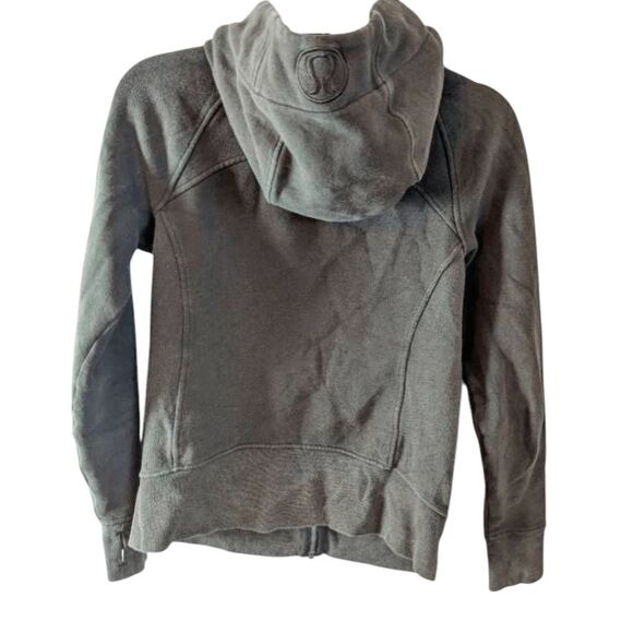 LULULEMON ATHLETICA Scuba Hoodie 'Light Cotton Fleece' Size 6 - Picture 4 of 4